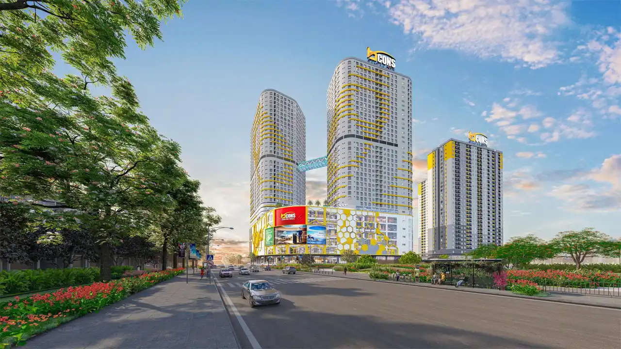 Phối Cảnh Bcons Center City